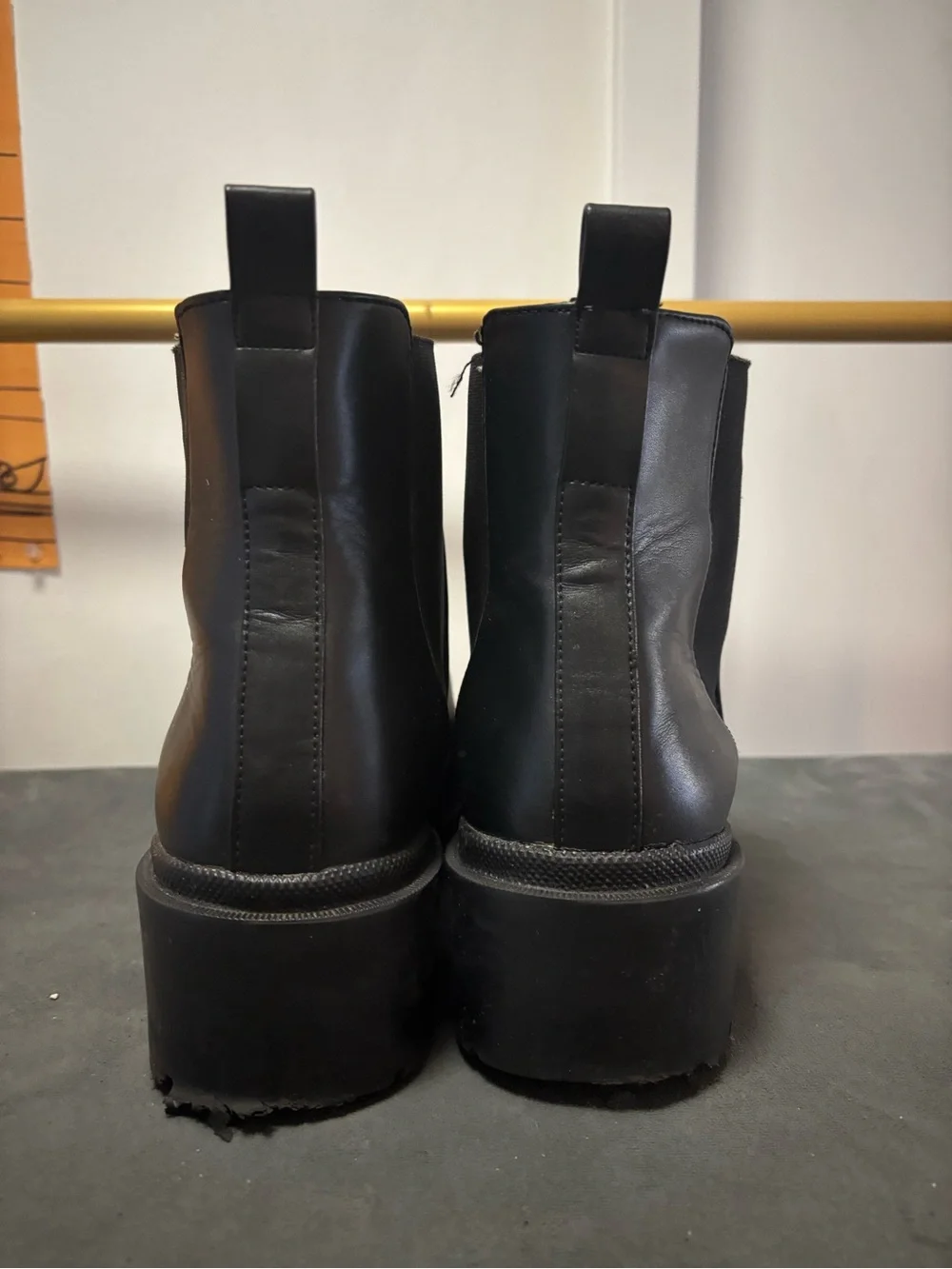 Men's Black Chelsea Boots - Leather Ankle Boots